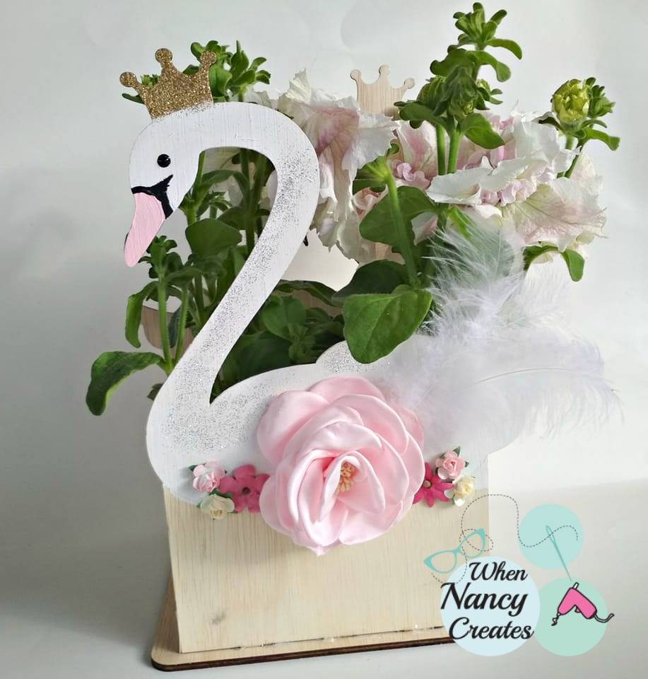 Center pieces κύκνος για στολισμό τραπεζιών