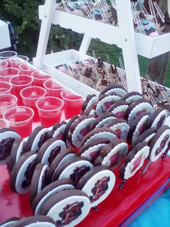 Candy bar 100 ατόμων με θέμα Formula 1
