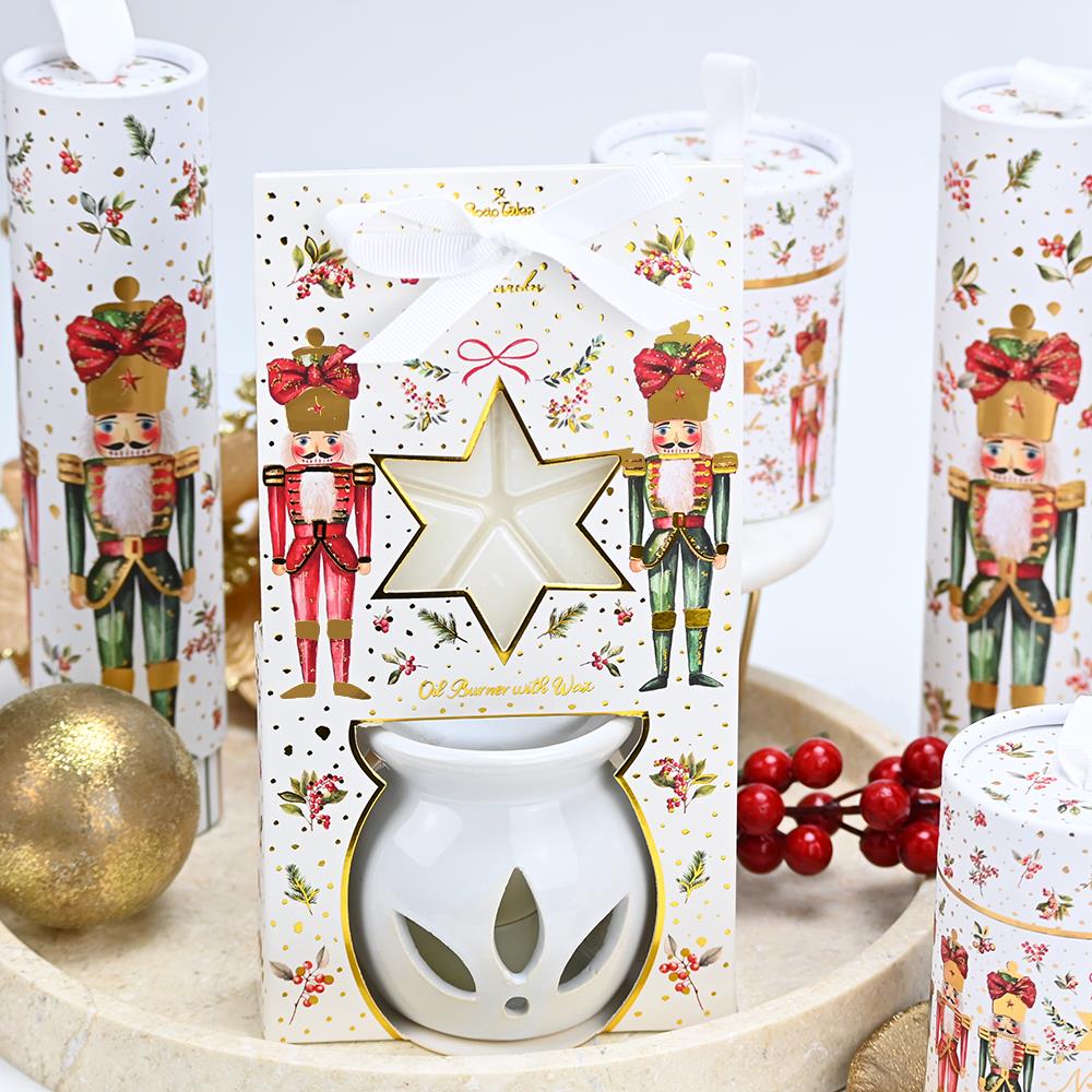 Κεραμικό μαζί με melt χριστουγεννιάτικο καρυοθραύστες