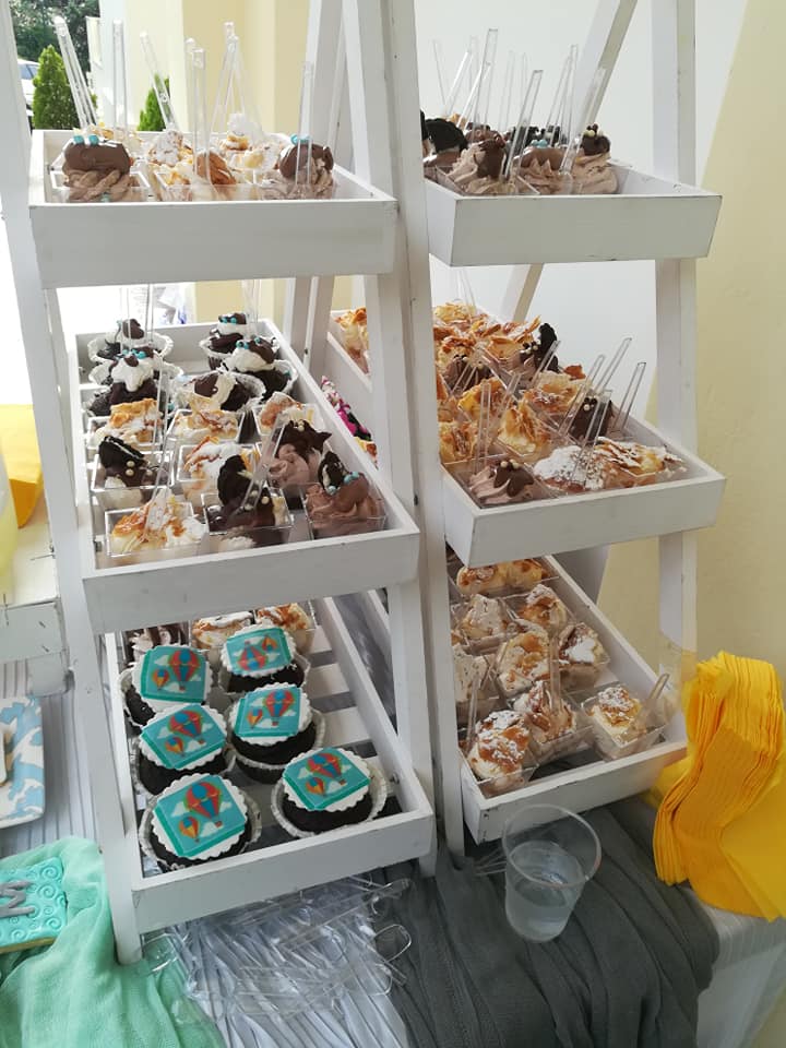 Candy bar 100 ατόμων με θέμα Αερόστατο
