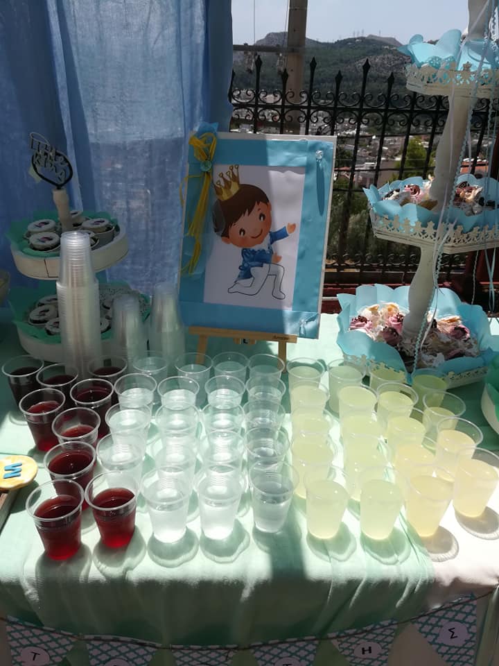 Candy bar 100 ατόμων με θέμα Πρίγκιπας