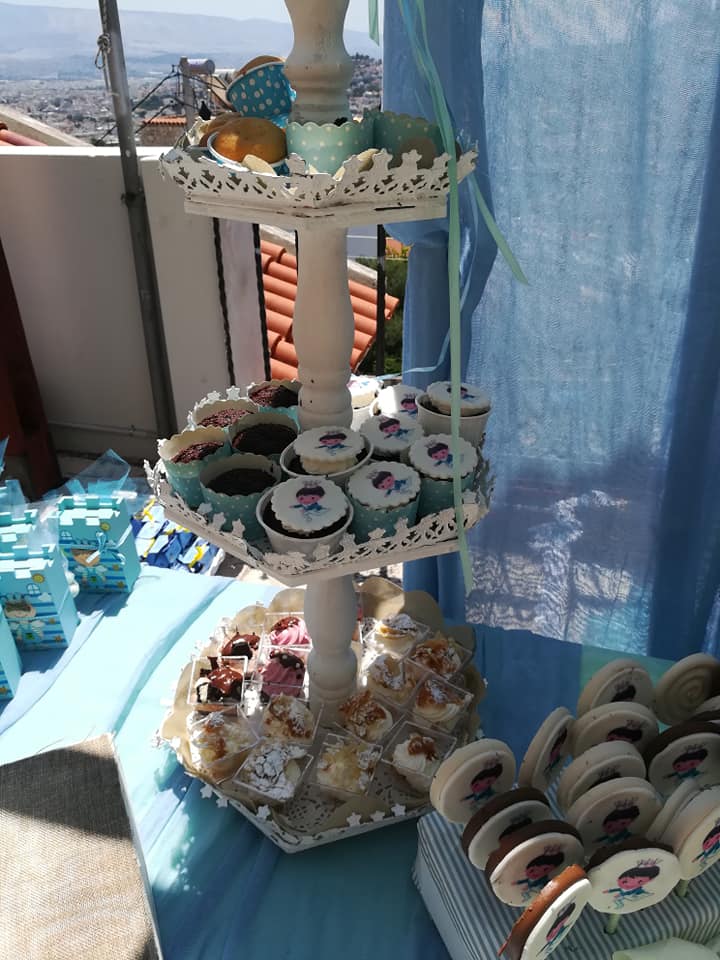 Candy bar 100 ατόμων με θέμα Πρίγκιπας