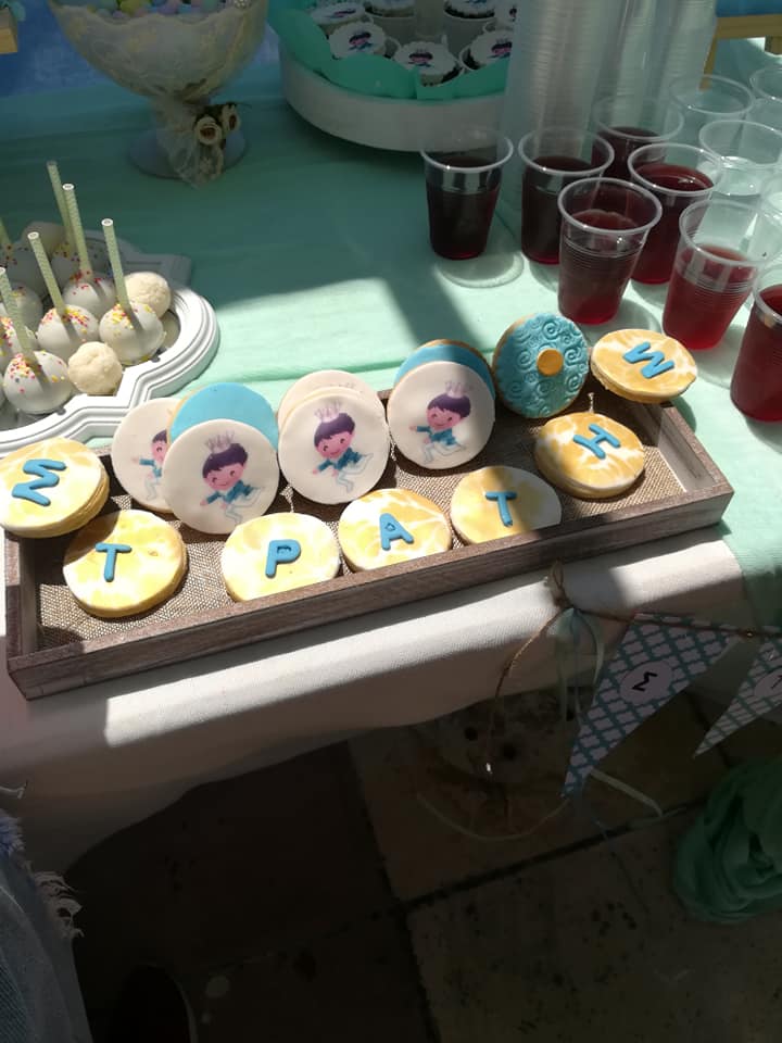 Candy bar 100 ατόμων με θέμα Πρίγκιπας