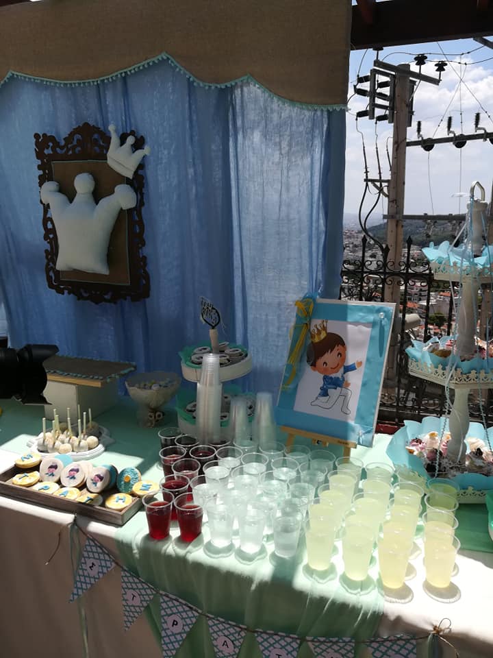 Candy bar 100 ατόμων με θέμα Πρίγκιπας