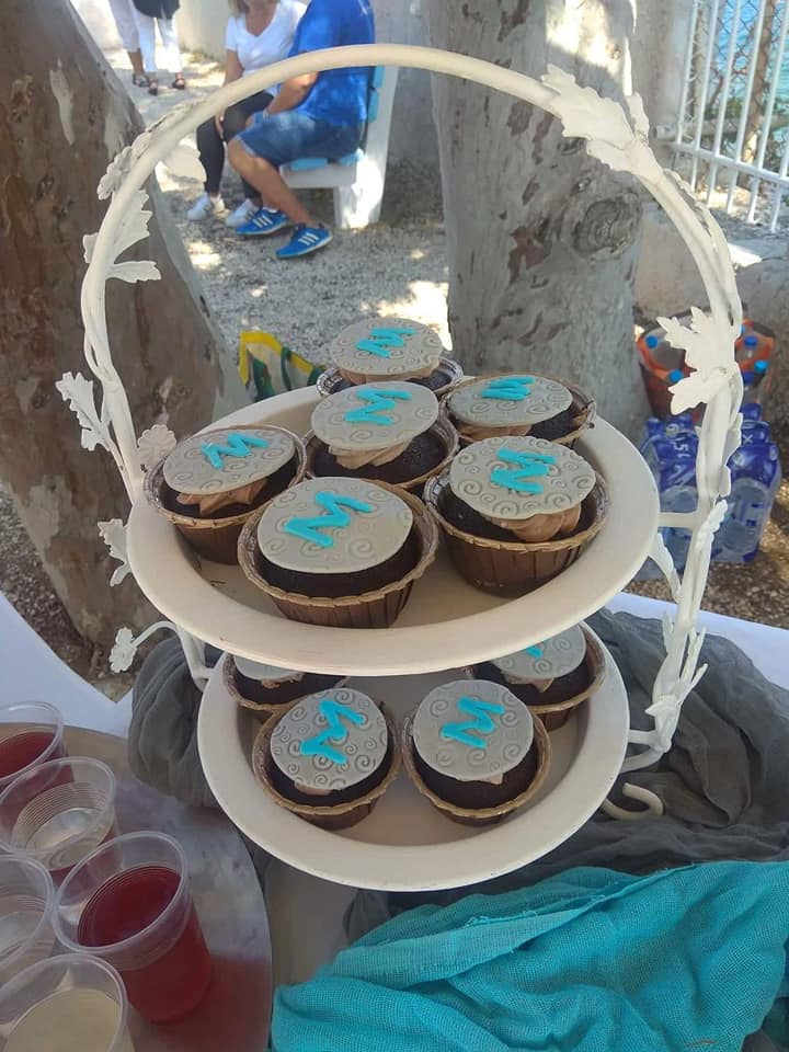 Candy bar 100 ατόμων με θέμα Φαλαινάκι