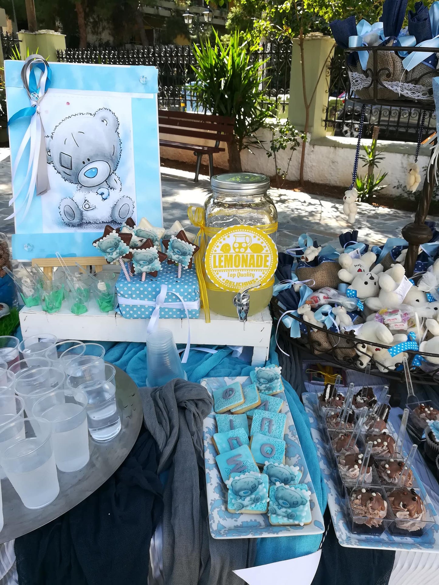 Candy bar 100 ατόμων με θέμα Αρκουδάκι