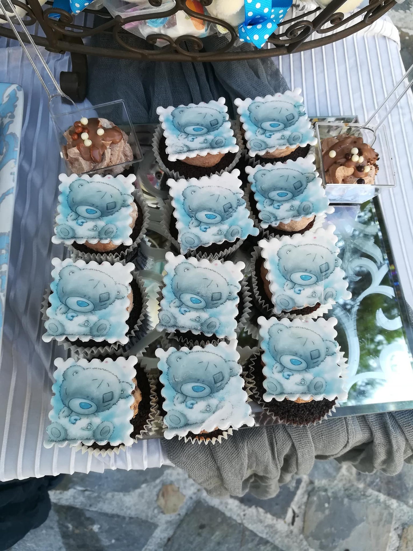 Candy bar 100 ατόμων με θέμα Αρκουδάκι