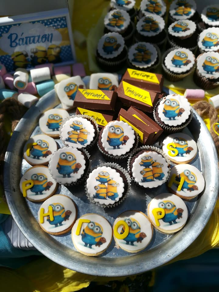 Candy bar 100 ατόμων με θέμα Minions