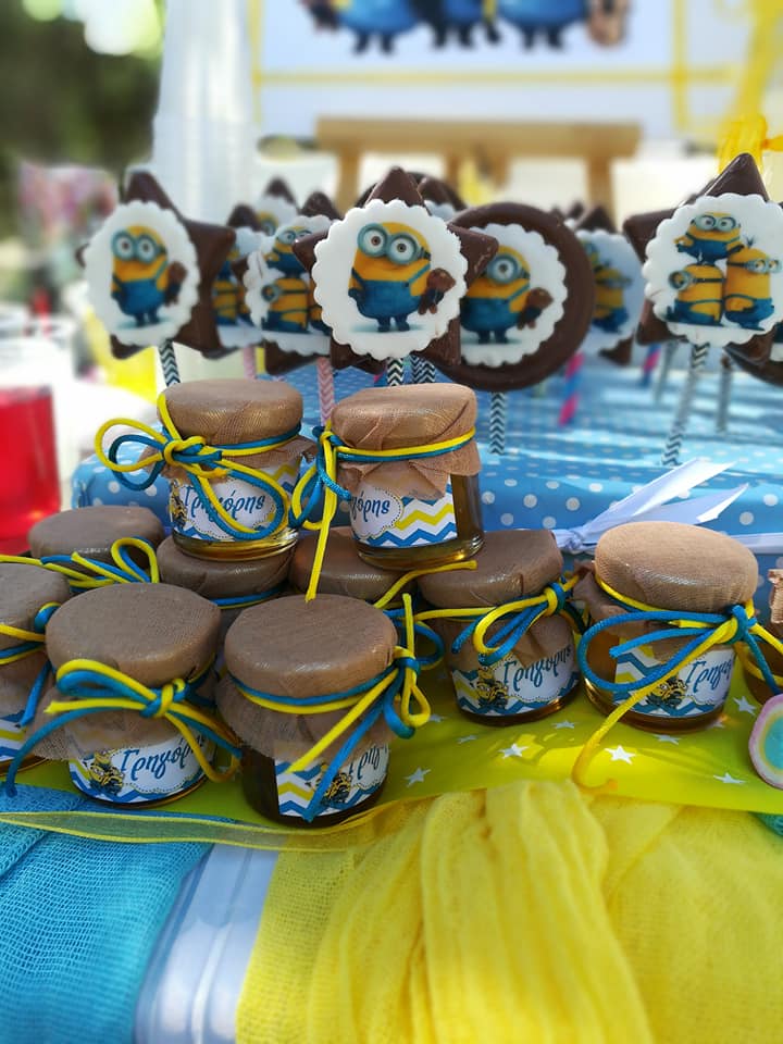 Candy bar 100 ατόμων με θέμα Minions