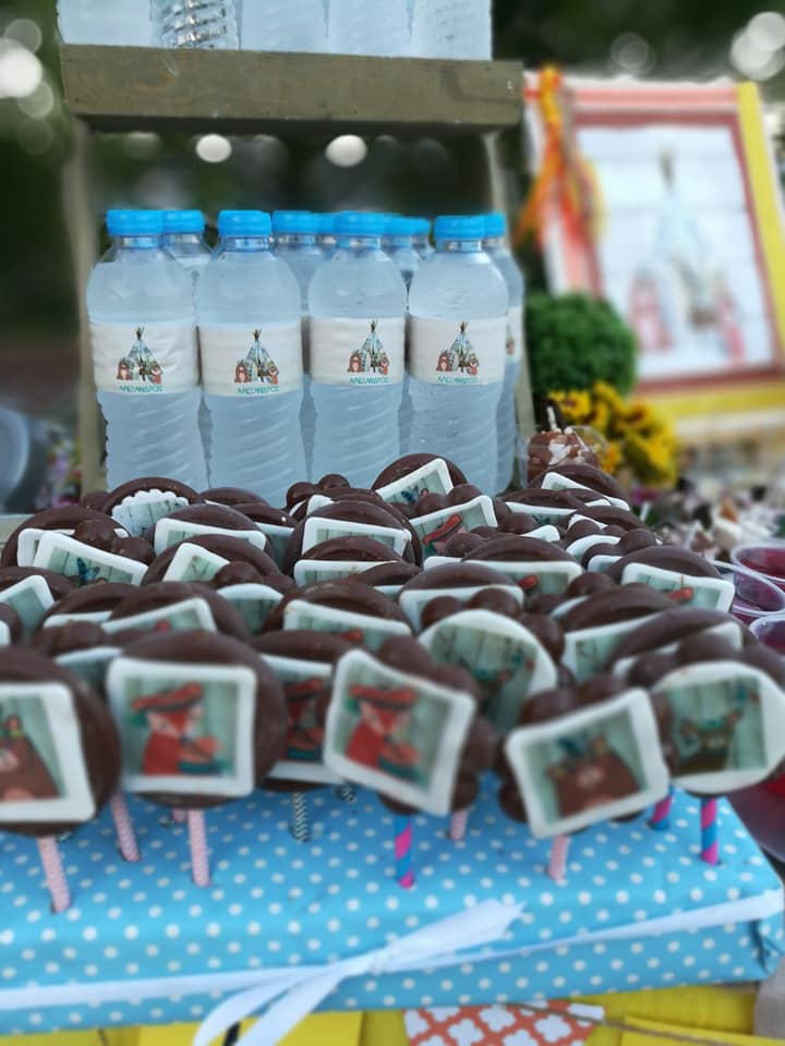 Candy bar 100 ατόμων με θέμα Ζωάκια του δάσους