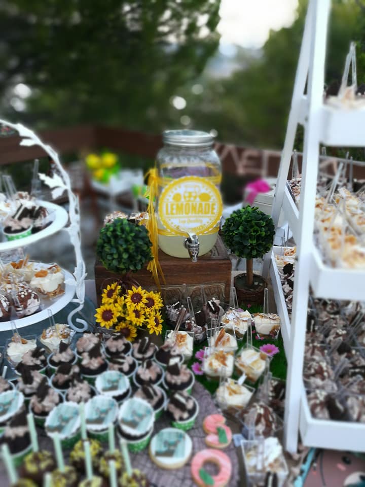 Candy bar 100 ατόμων με θέμα Ζωάκια του δάσους