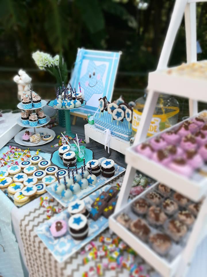 Candy bar 100 ατόμων με θέμα Αστέρι