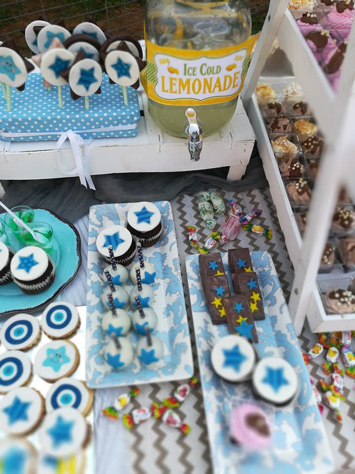 Candy bar 100 ατόμων με θέμα Αστέρι