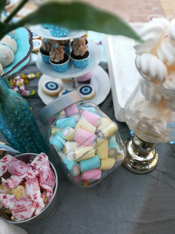 Candy bar 100 ατόμων με θέμα Αστέρι