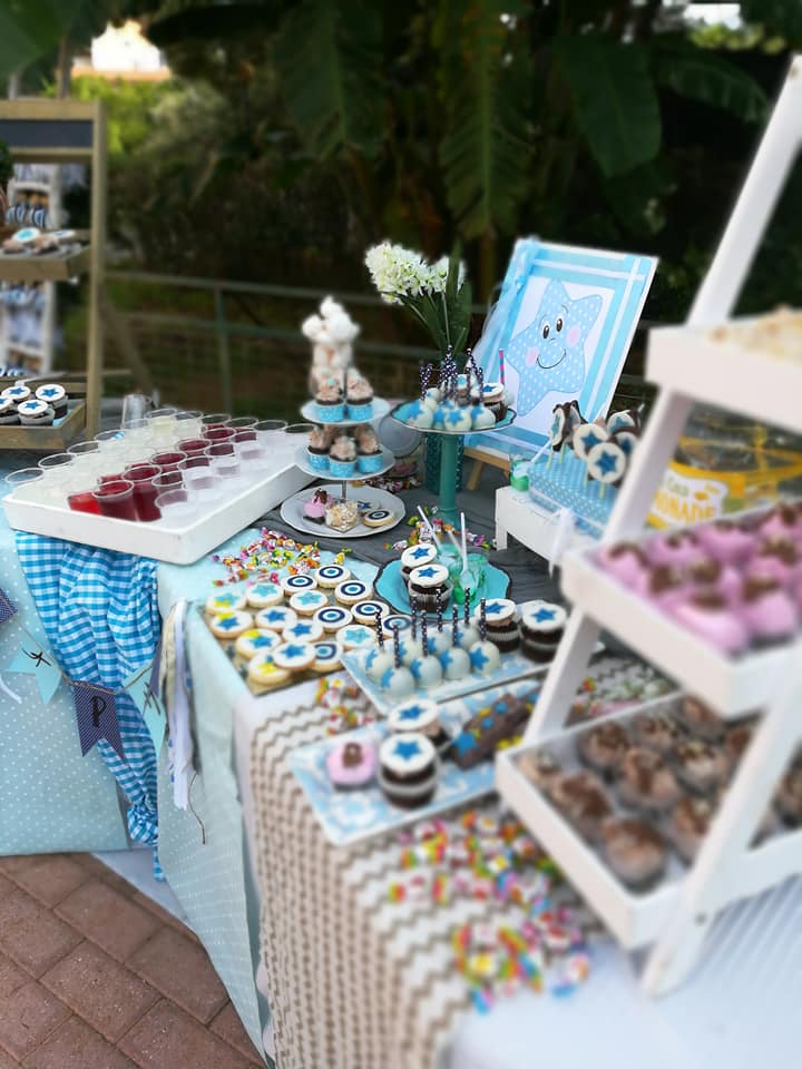 Candy bar 100 ατόμων με θέμα Αστέρι