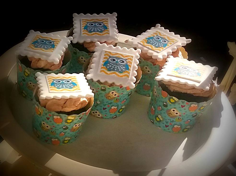 Candy bar 100 ατόμων με θέμα κουκουβάγια