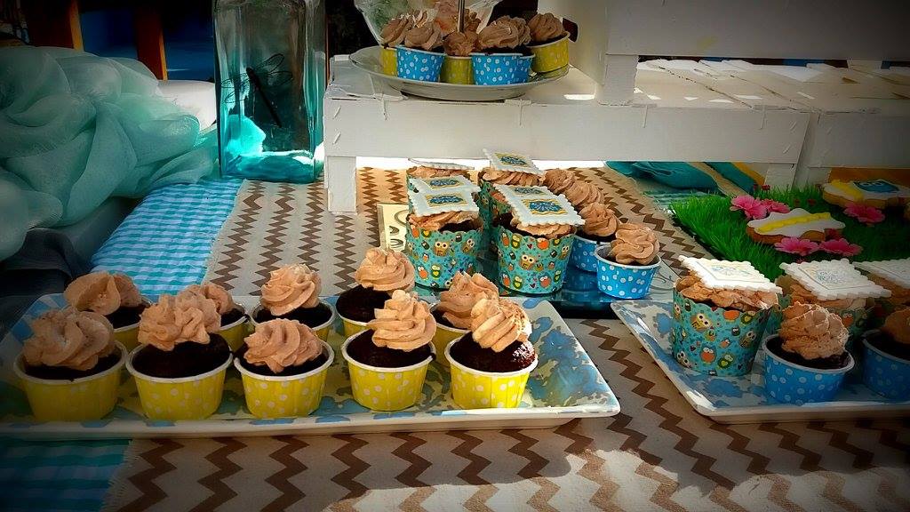 Candy bar 100 ατόμων με θέμα κουκουβάγια