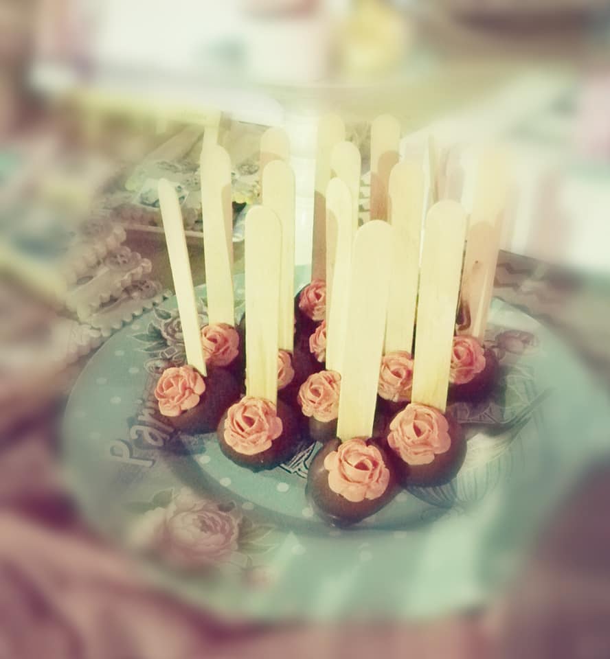 Candy bar 100 ατόμων με θέμα Κοριτσάκι