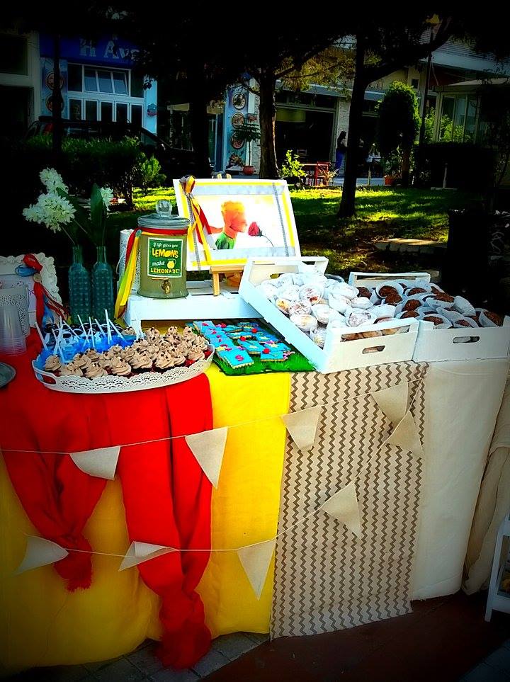 Candy bar 100 ατόμων με θέμα Μικρός πρίγκιπας