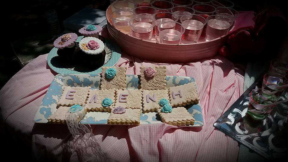 Candy bar 100 ατόμων με θέμα Γοβάκι