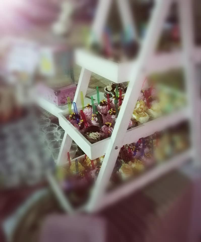 Candy bar 100 ατόμων με θέμα Κοριτσάκι