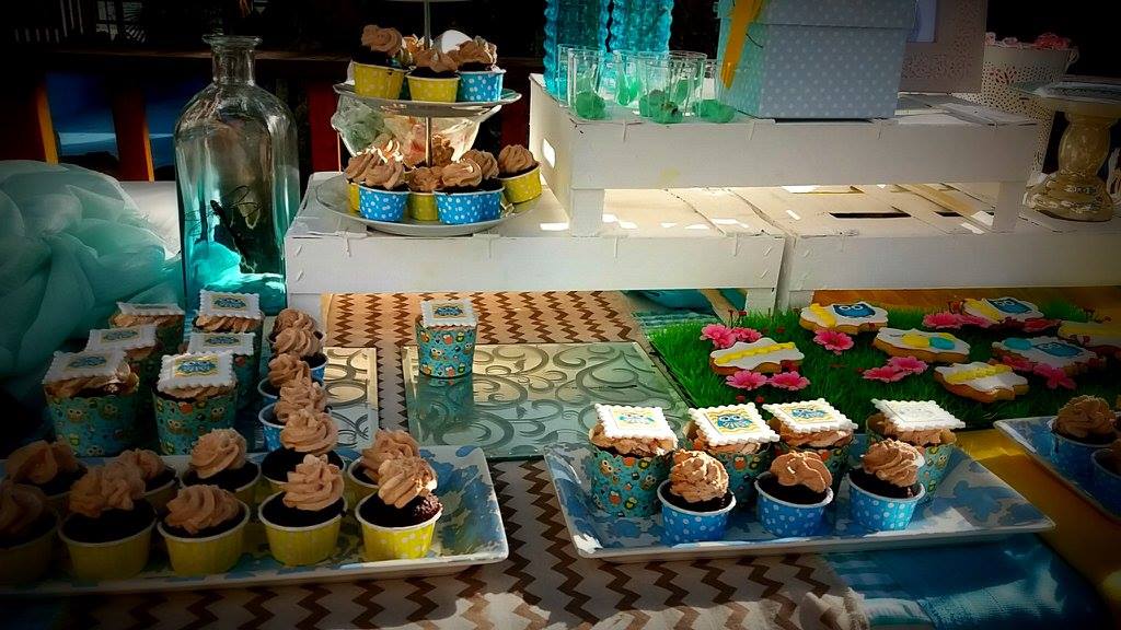 Candy bar 100 ατόμων με θέμα κουκουβάγια