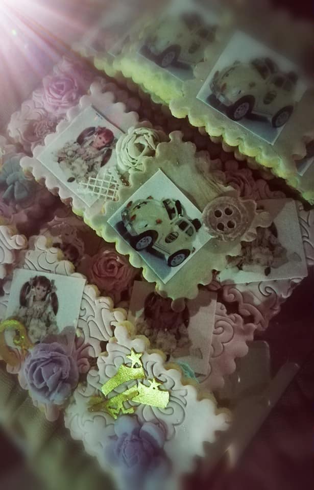 Candy bar 100 ατόμων με θέμα Κοριτσάκι