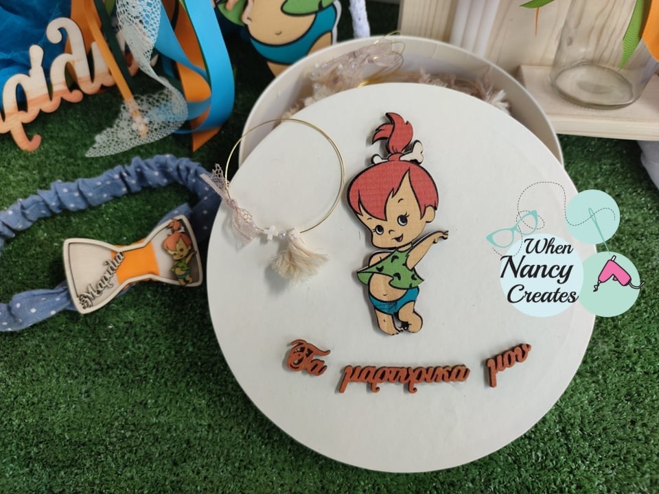 Μαρτυρικά βάφτισης βραχιόλι με θέμα σταλίτσα