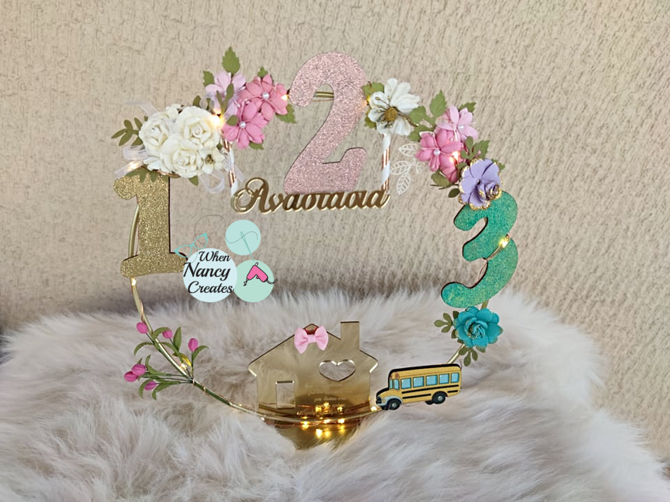 Φωτιζόμενο στεφάνι για τον παιδικό σταθμό