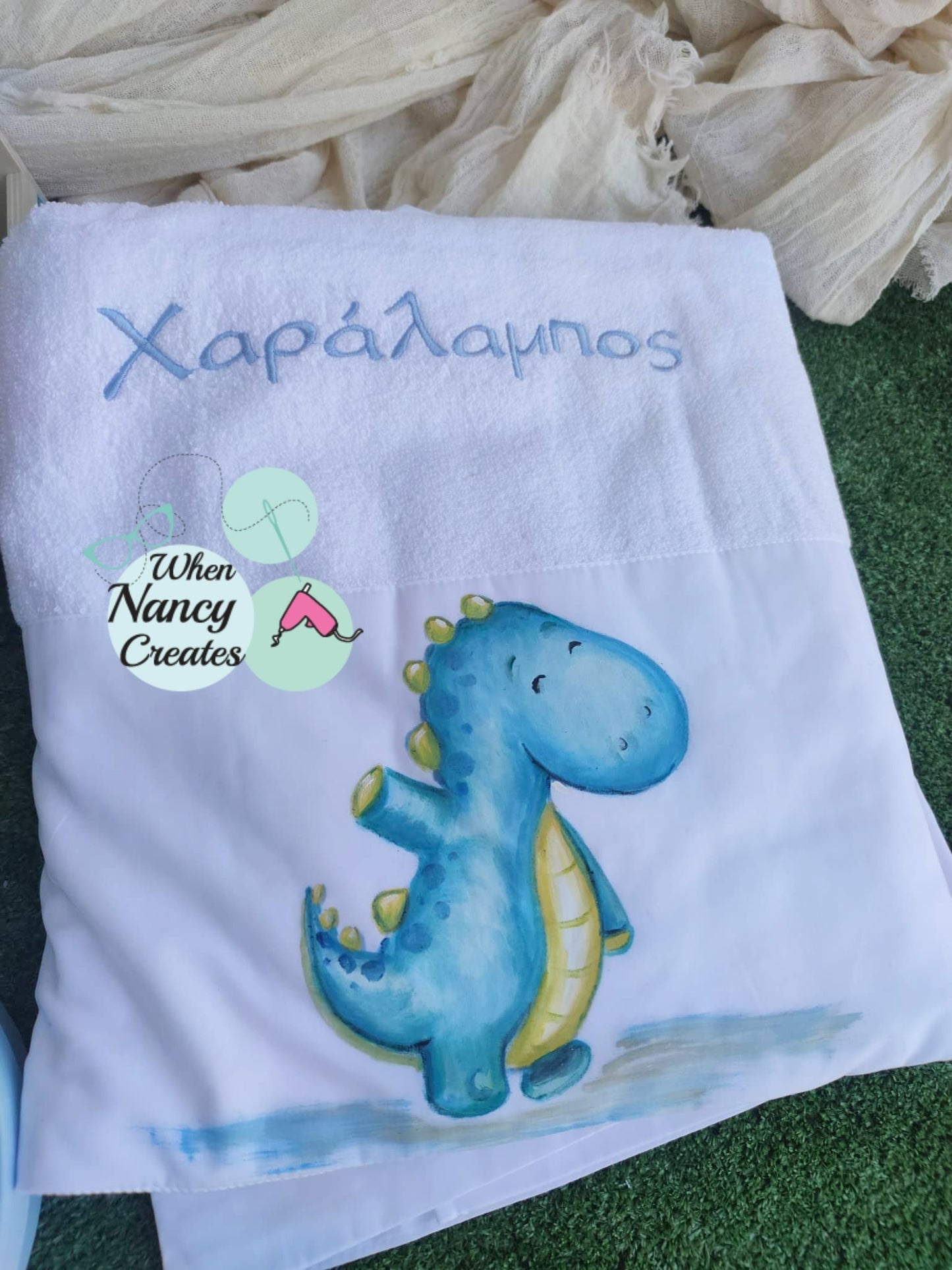 Πακέτο βάφτισης με θέμα δεινόσαυροι
