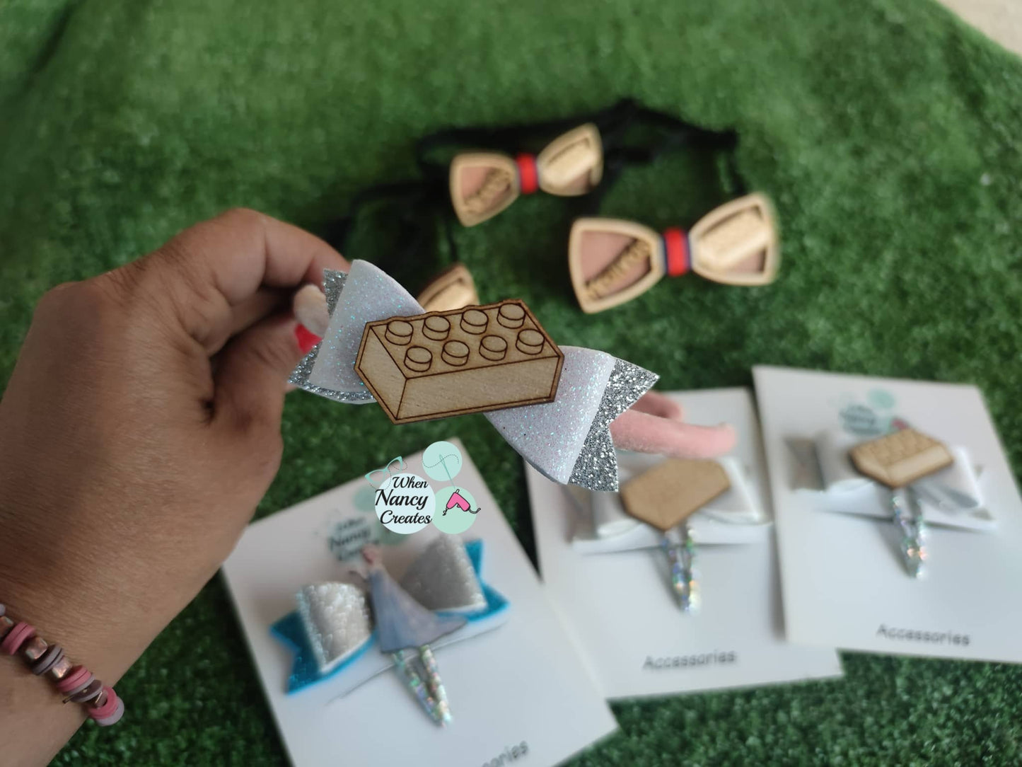 Τσιμπιδάκι με θέμα τουβλακια Lego