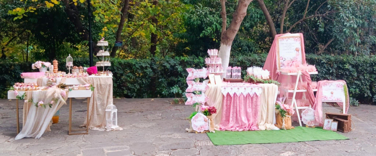 Candy bar 100 ατόμων με θέμα Κοριτσάκι
