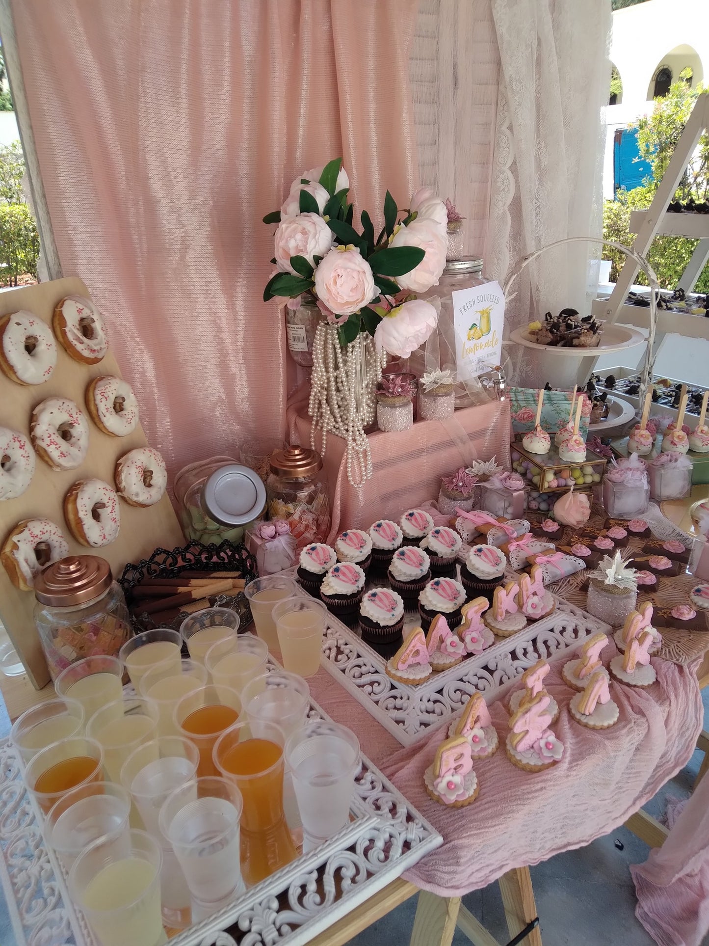 Candy bar 100 ατόμων με θέμα μπαλόνια