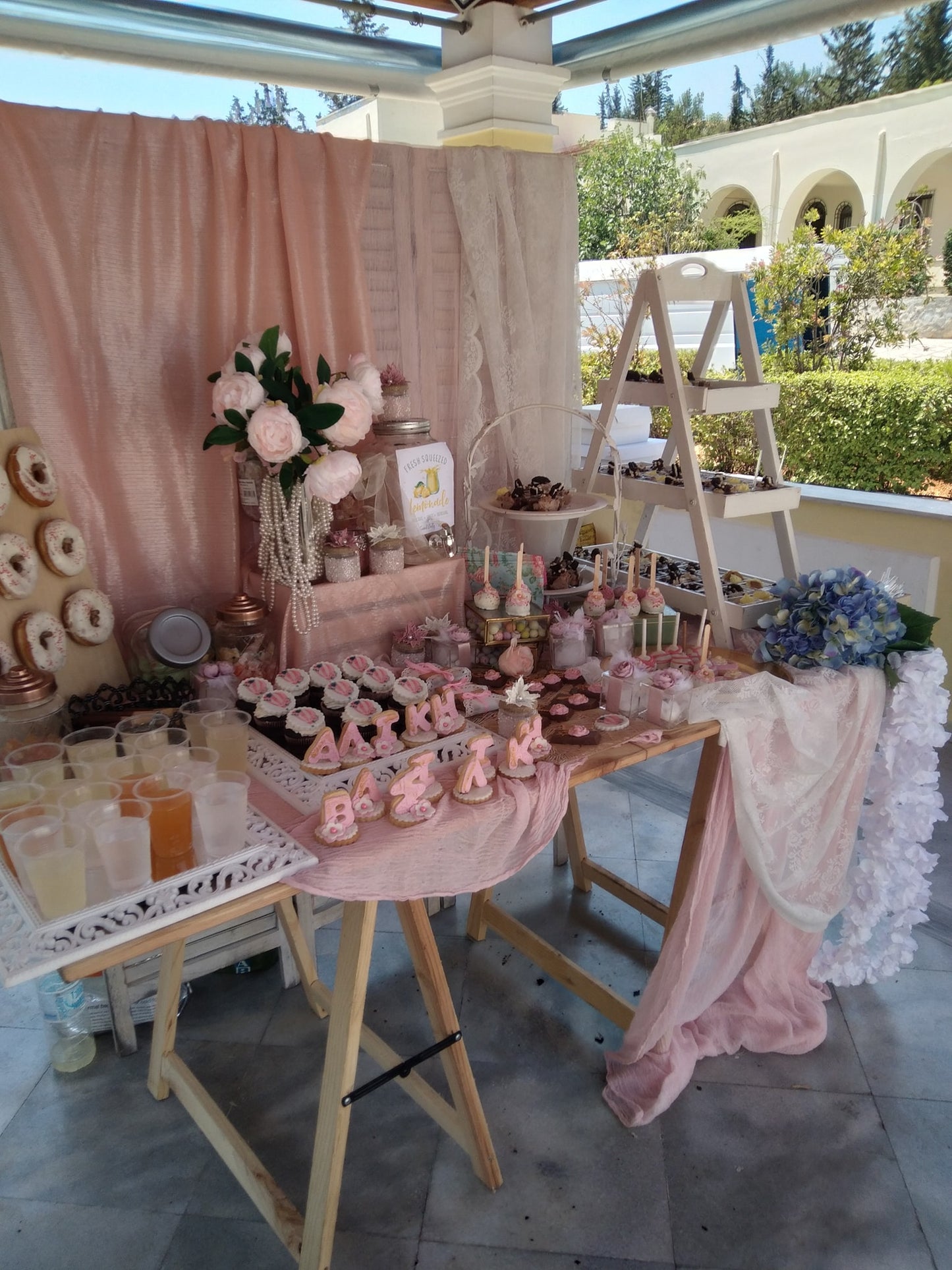 Candy bar 100 ατόμων με θέμα μπαλόνια