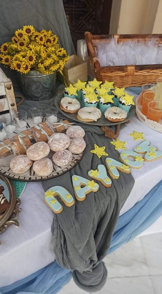 Candy bar 100 ατόμων με θέμα Αστέρι