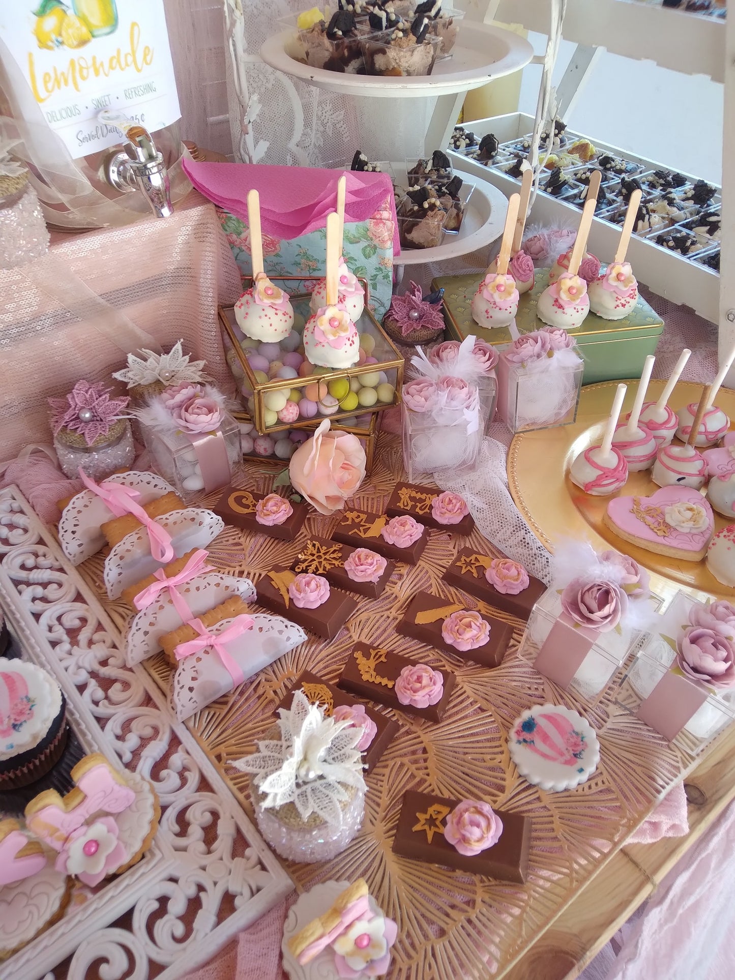 Candy bar 100 ατόμων με θέμα μπαλόνια