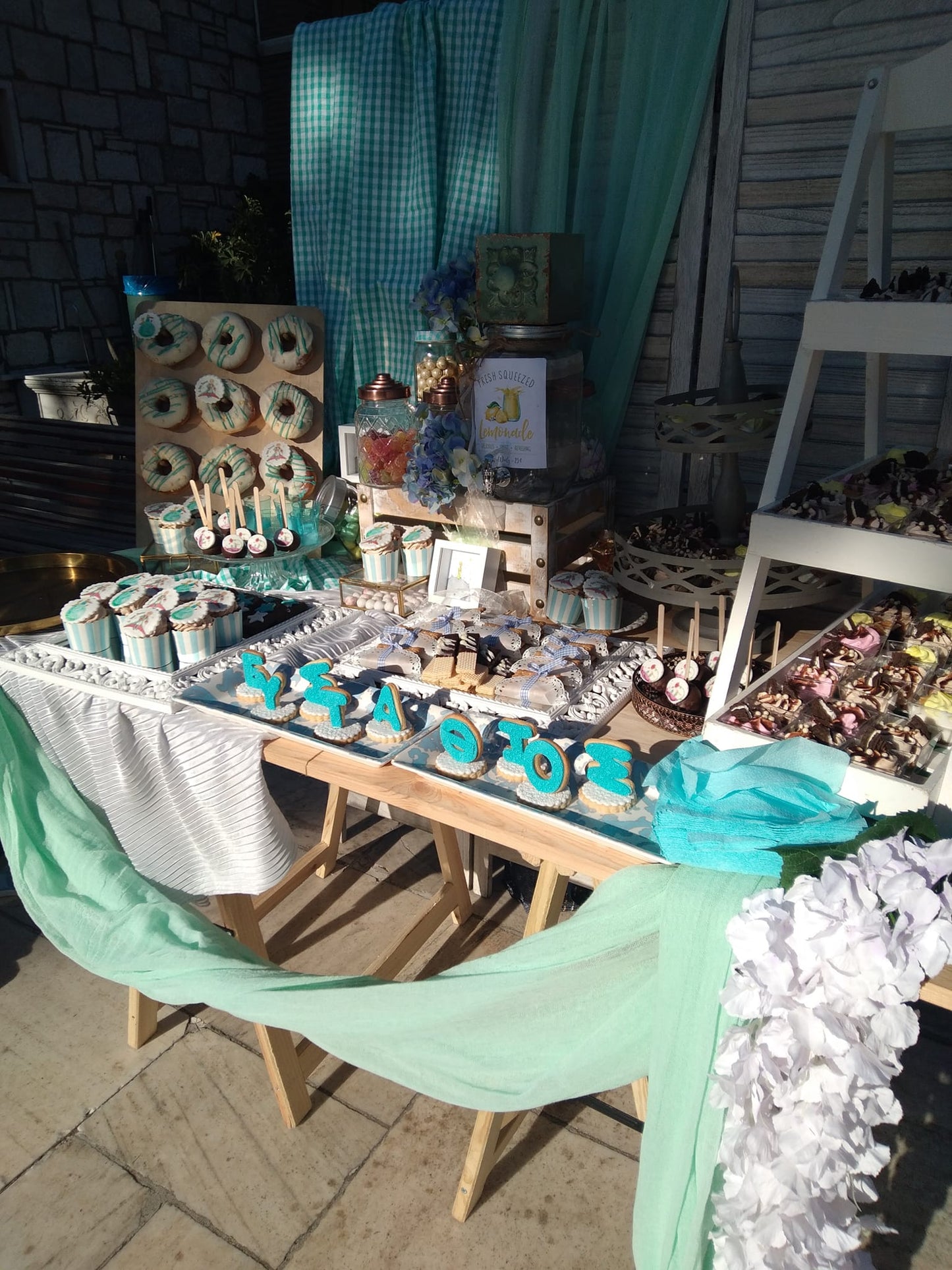 Candy bar 100 ατόμων με θέμα Μικρός πρίγκιπας