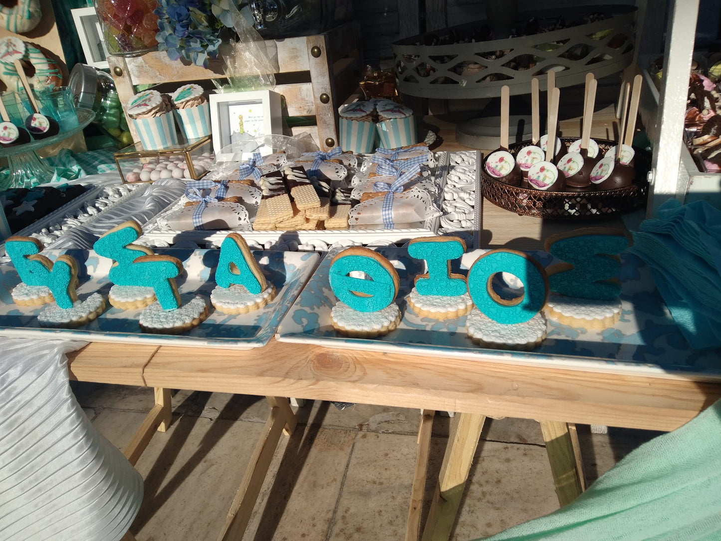 Candy bar 100 ατόμων με θέμα Μικρός πρίγκιπας