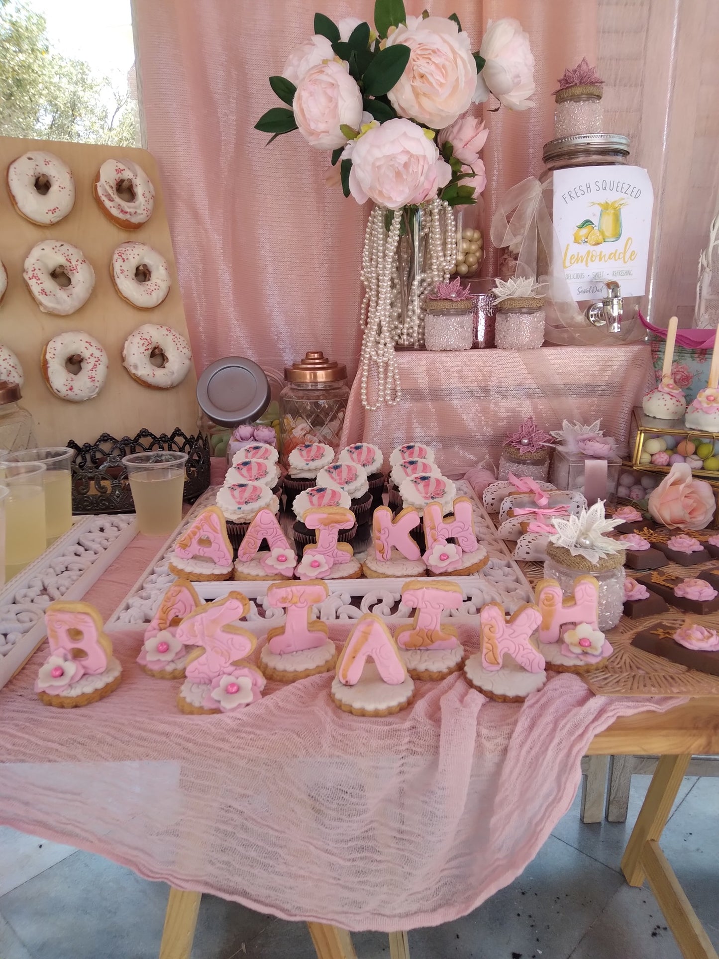 Candy bar 100 ατόμων με θέμα μπαλόνια