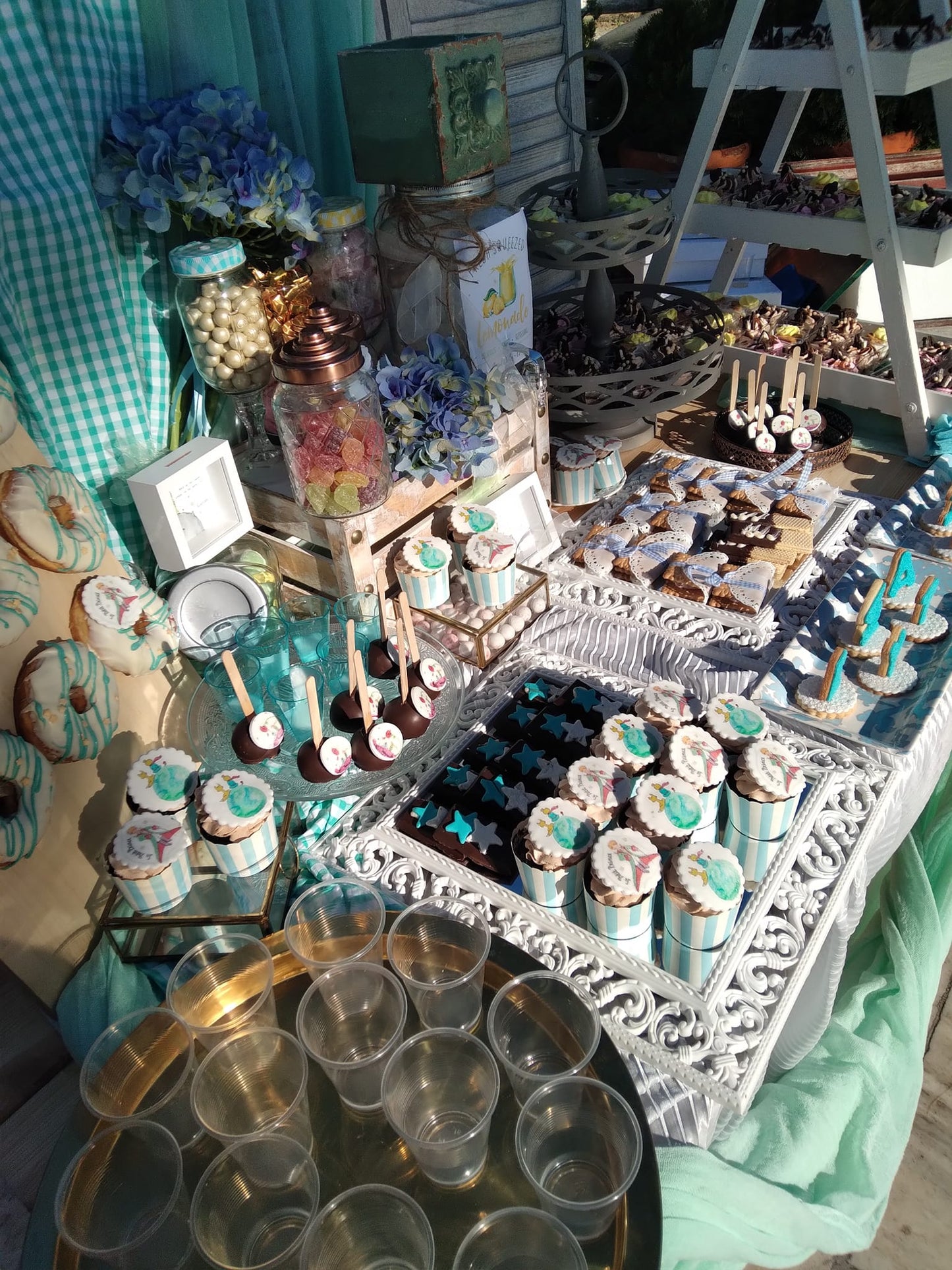 Candy bar 100 ατόμων με θέμα Μικρός πρίγκιπας