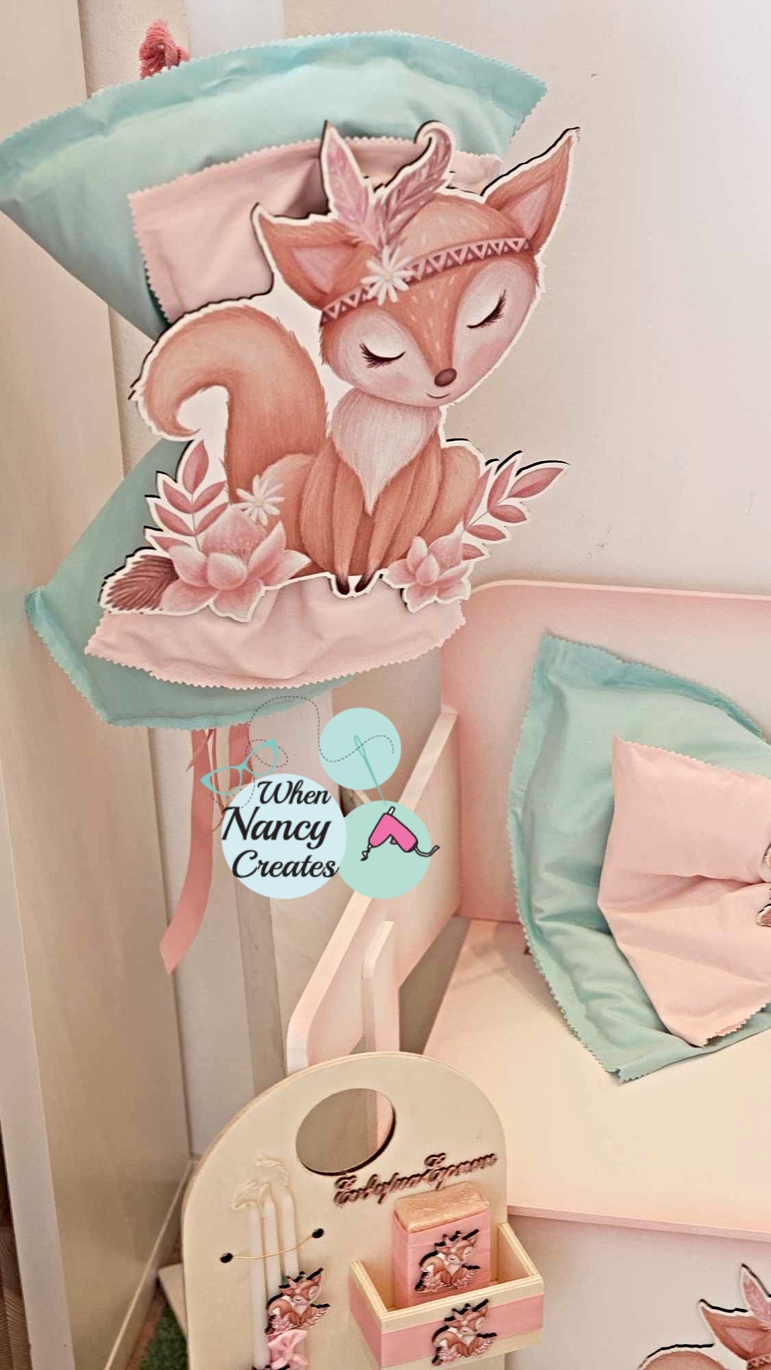 Πακέτο βάφτισης με θέμα Αλεπού