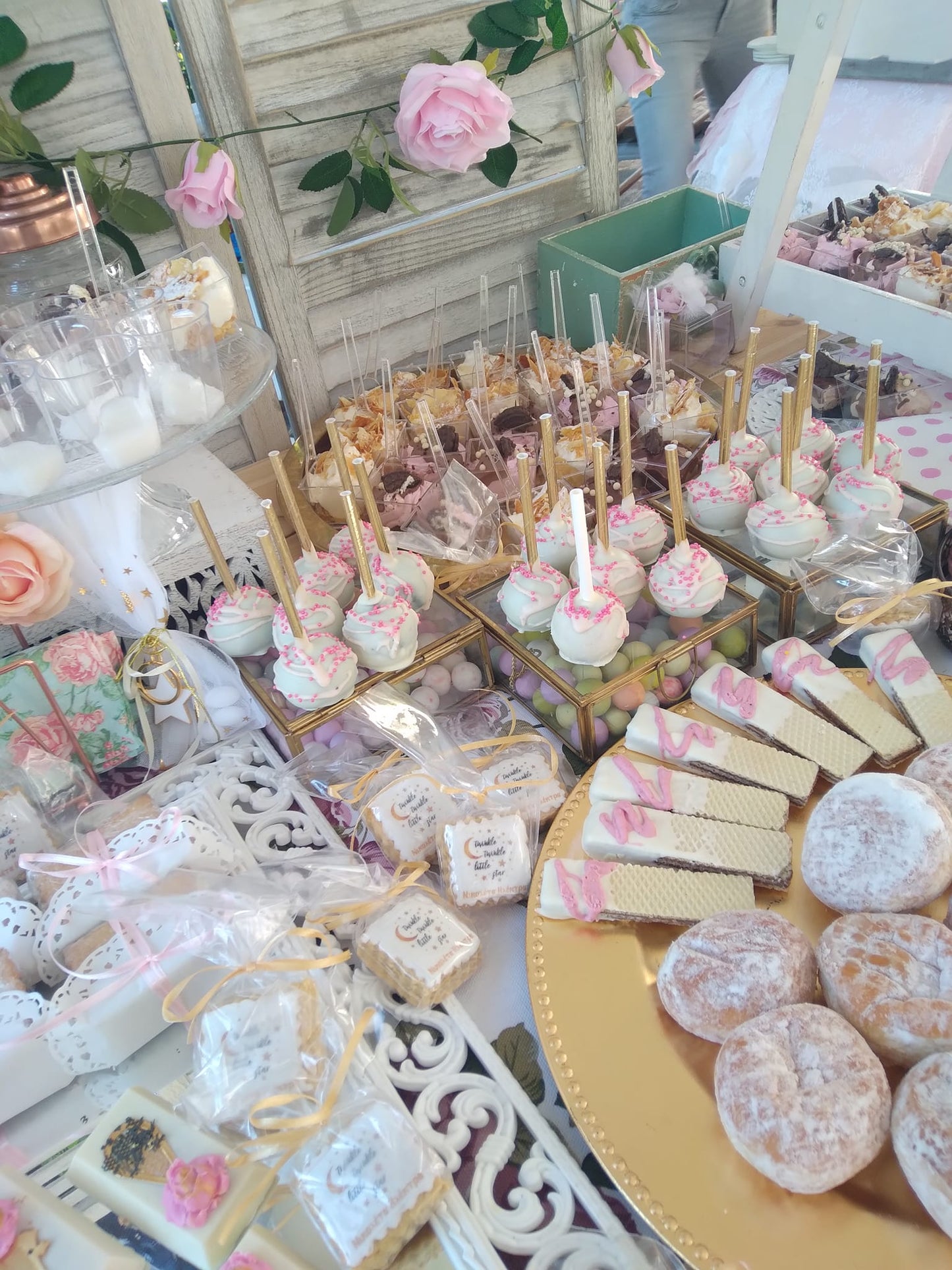 Candy bar 100 ατόμων με θέμα Twinkle star