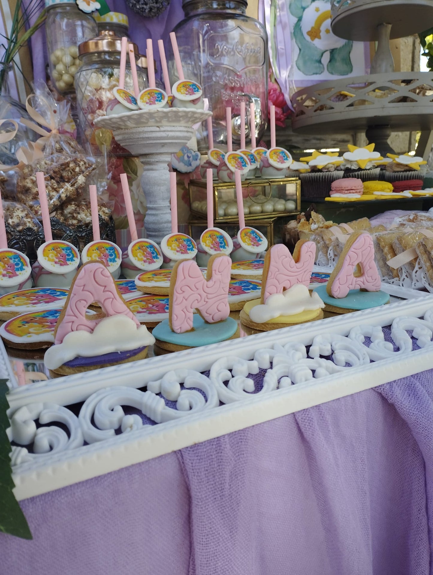 Candy bar 100 ατόμων με θέμα Αρκουδάκια της αγάπης