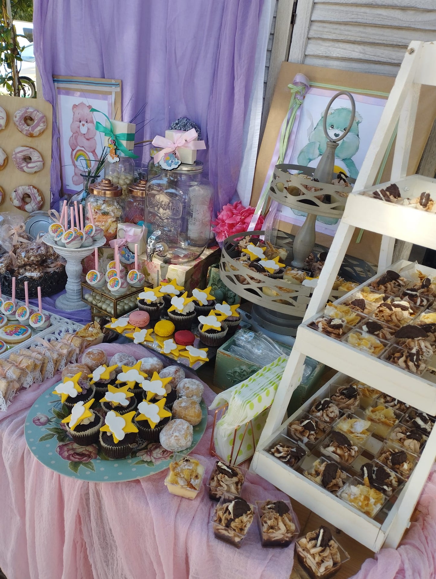 Candy bar 100 ατόμων με θέμα Αρκουδάκια της αγάπης