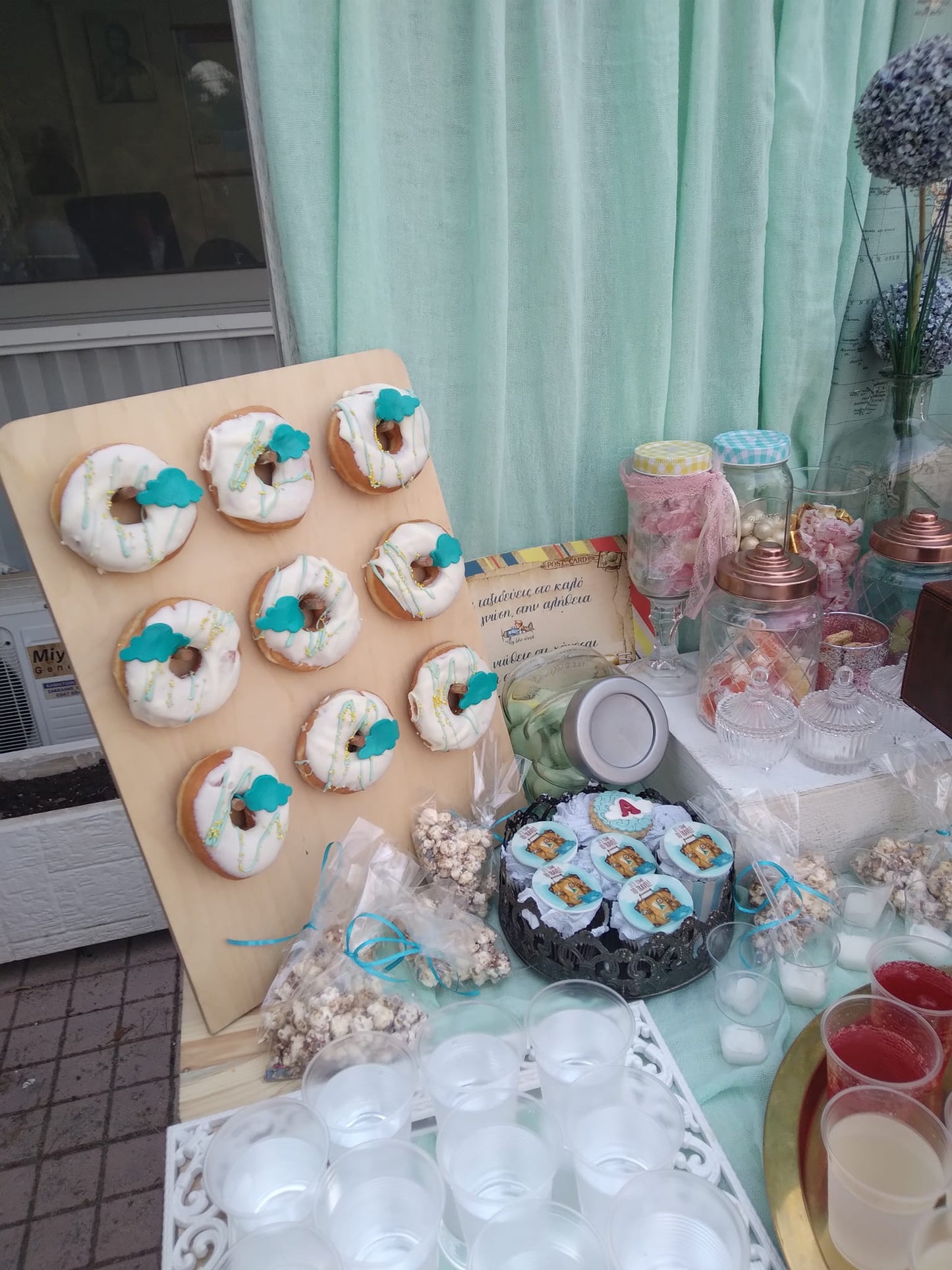 Candy bar 100 ατόμων με θέμα Ταξίδια