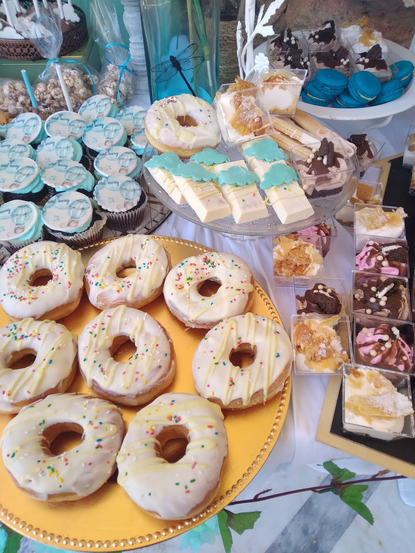 Candy bar 100 ατόμων με θέμα Ταξίδια