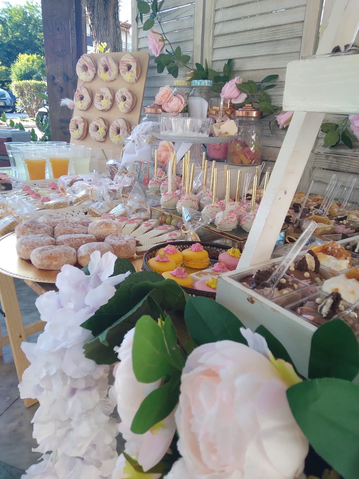 Candy bar 100 ατόμων με θέμα Twinkle star