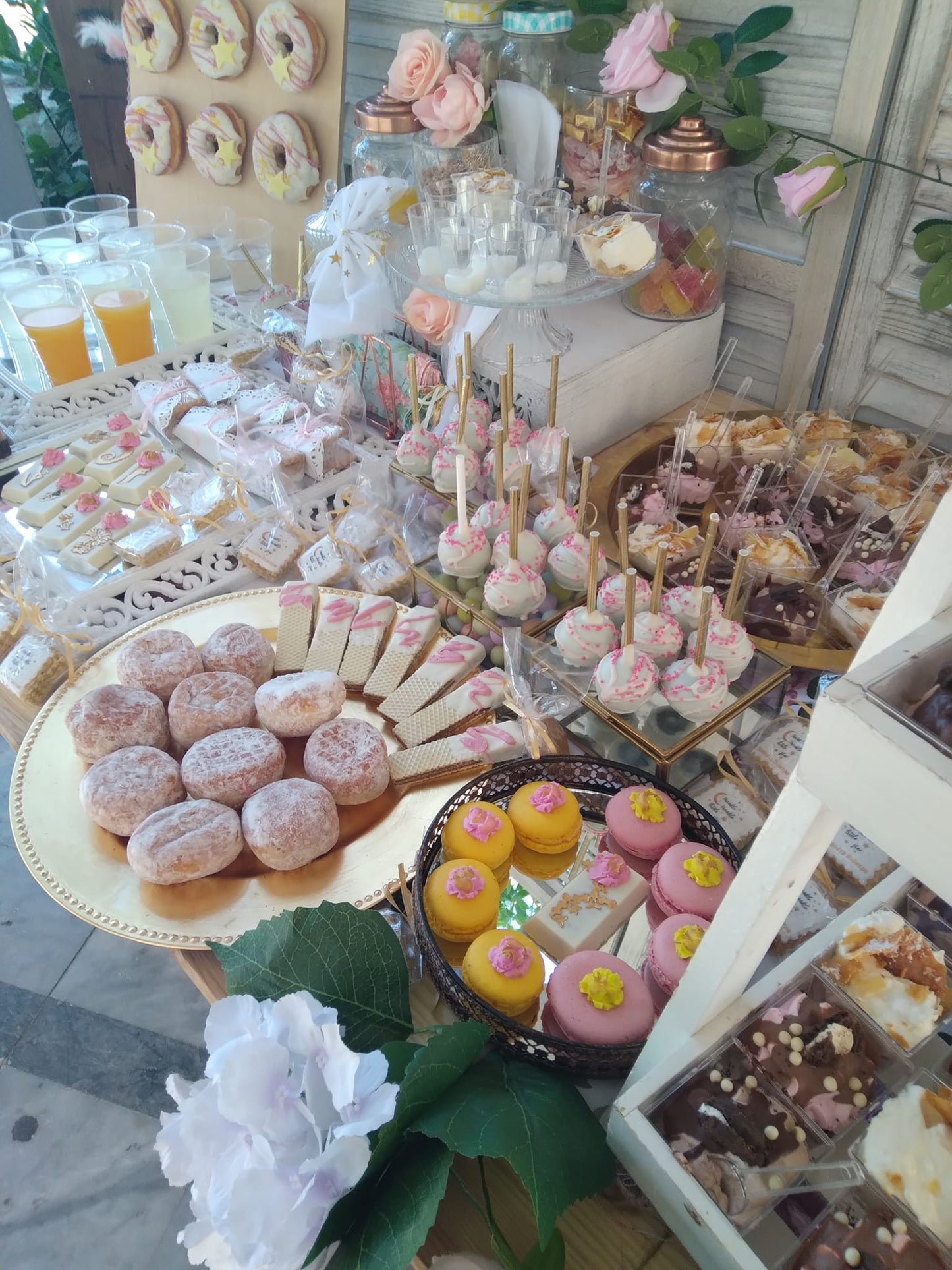 Candy bar 100 ατόμων με θέμα Twinkle star