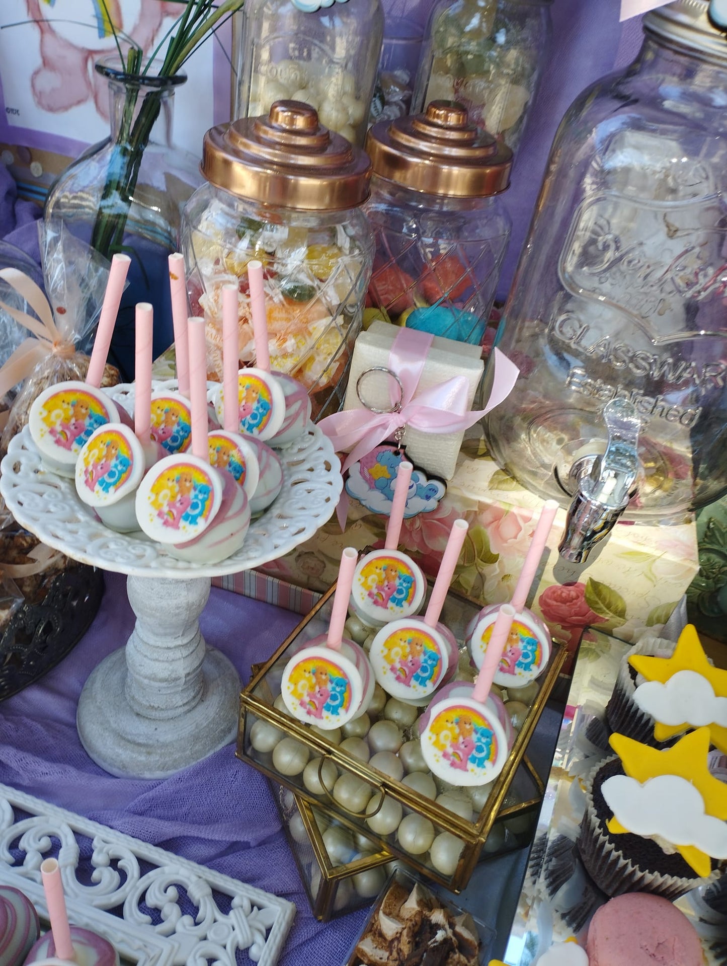 Candy bar 100 ατόμων με θέμα Αρκουδάκια της αγάπης
