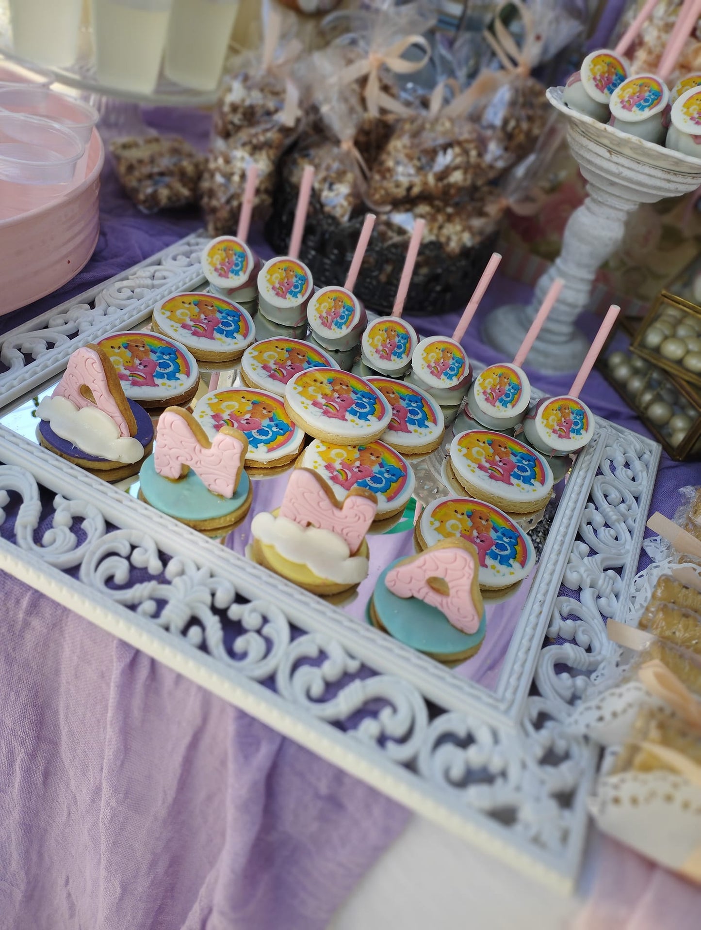 Candy bar 100 ατόμων με θέμα Αρκουδάκια της αγάπης